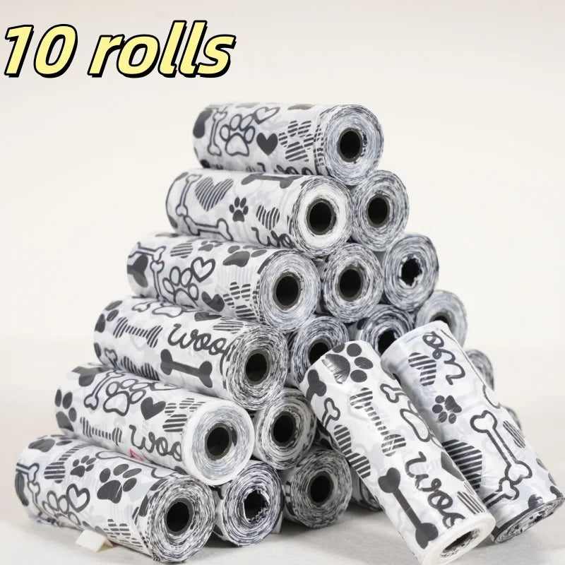 Eco-Friendly Super Thick Dog Poop Bags - 180 Count, Leak-Proof & Durable for Hassle-Free Pet Clean-Up