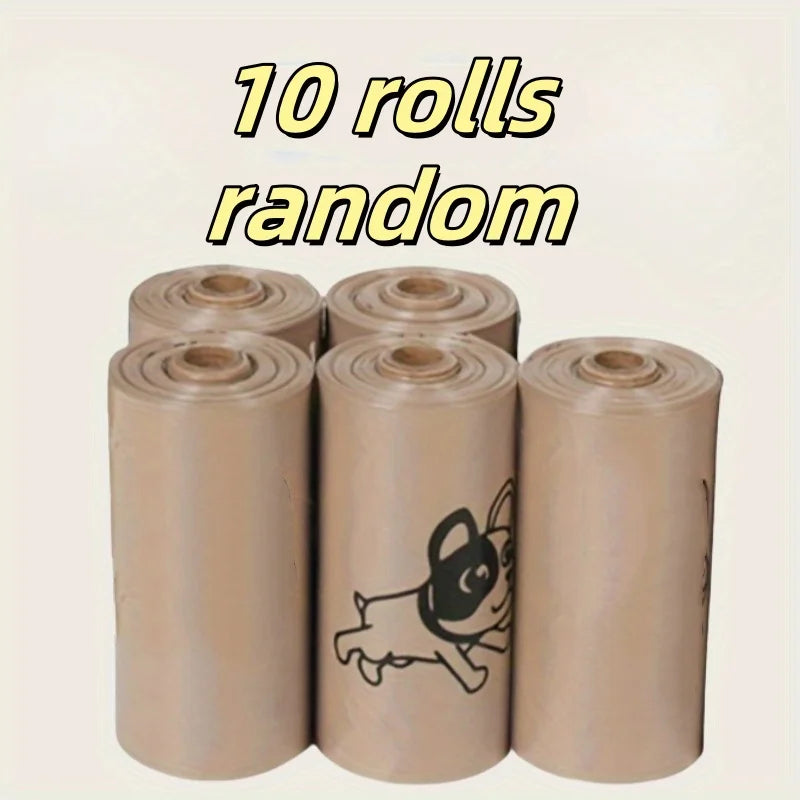 Eco-Friendly Super Thick Dog Poop Bags - 180 Count, Leak-Proof & Durable for Hassle-Free Pet Clean-Up