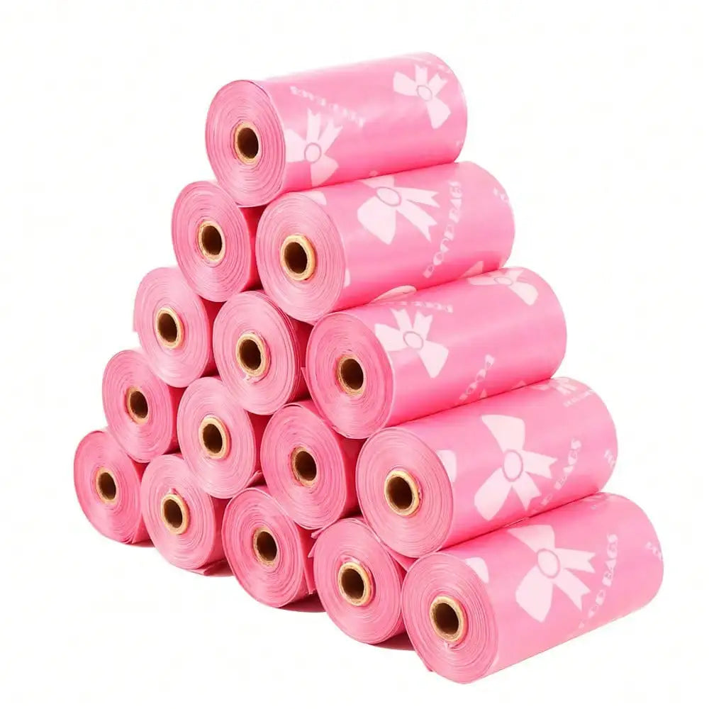 Eco-Friendly Super Thick Dog Poop Bags - 180 Count, Leak-Proof & Durable for Hassle-Free Pet Clean-Up