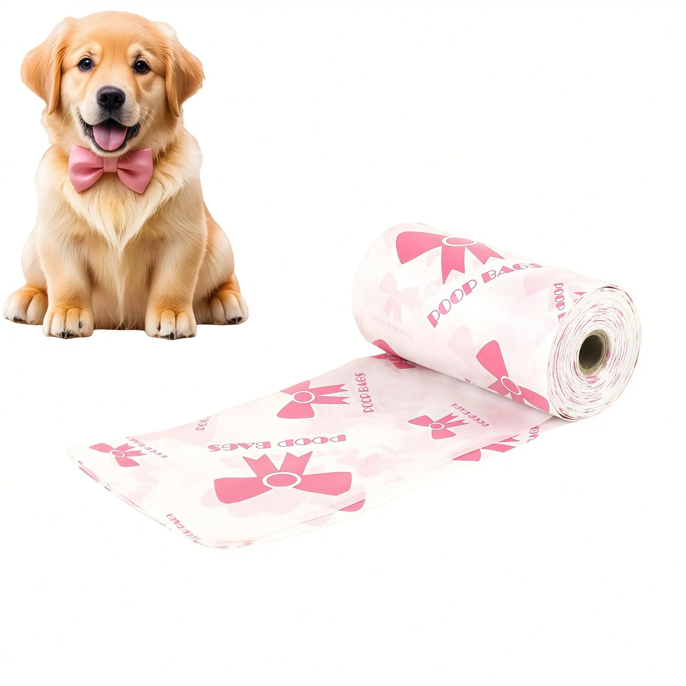 Eco-Friendly Super Thick Dog Poop Bags - 180 Count, Leak-Proof & Durable for Hassle-Free Pet Clean-Up