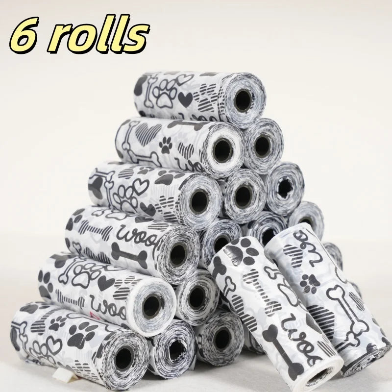 Eco-Friendly Super Thick Dog Poop Bags - 180 Count, Leak-Proof & Durable for Hassle-Free Pet Clean-Up