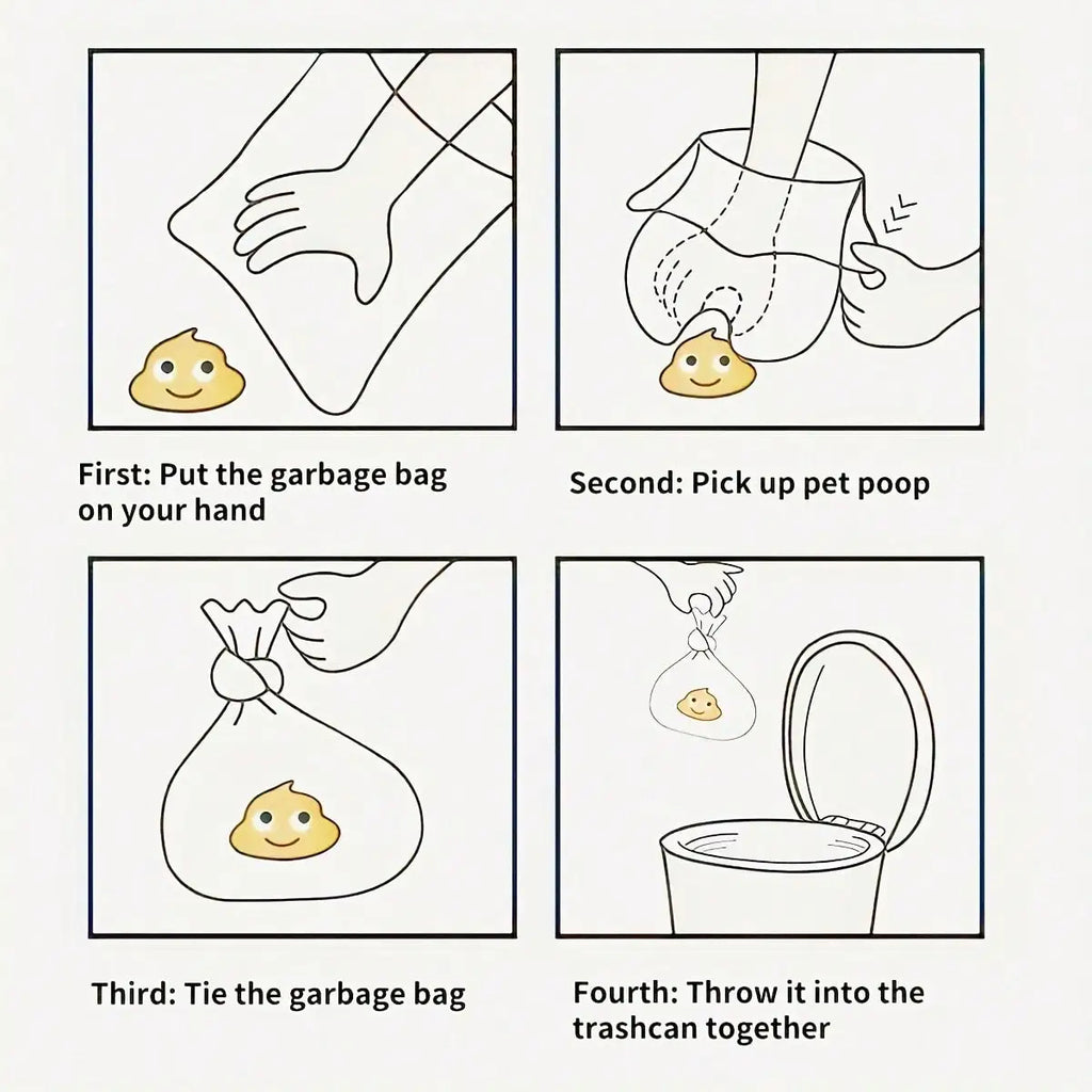 Eco-Friendly Super Thick Dog Poop Bags - 180 Count, Leak-Proof & Durable for Hassle-Free Pet Clean-Up