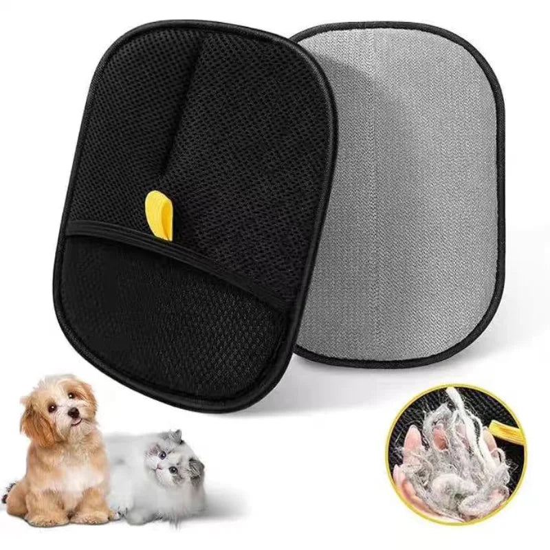 Transform Your Pet Care Routine with Our Double-Sided Pet Hair Cleaning Gloves – Effortlessly Reduce Shedding and Enjoy More Quality Time with Your Furry Friend