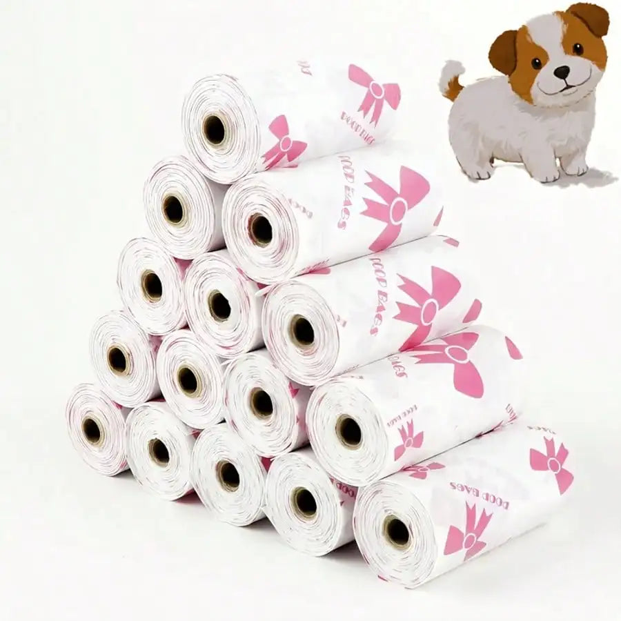 Eco-Friendly Super Thick Dog Poop Bags - 180 Count, Leak-Proof & Durable for Hassle-Free Pet Clean-Up